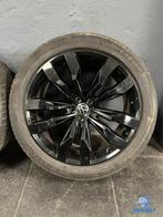 6-7mm! Originele VW Touareg CR7 Suzuka 21 inch zwarte velgen, Gebruikt, -, 285 mm, -