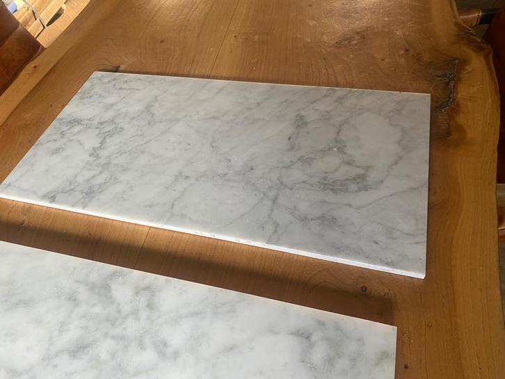 wit cararra marmeren tegels, Doe-het-zelf en Verbouw, Tegels, Nieuw, Vloertegels, Marmer, 60 cm of meer, 20 tot 40 cm, 10 m² of meer