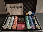 Luxe pokerset 300 chips met las vegas waardeopdruk!!.., Hobby en Vrije tijd, Gezelschapsspellen | Kaartspellen, Ophalen, Zo goed als nieuw