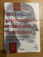 HBO SOCIAL WORK ZES PSYCHOLOGIISCHE STROMINGEN EN ÉÉN CLIËNT, Boeken, Studieboeken en Cursussen, Ophalen of Verzenden, Zo goed als nieuw