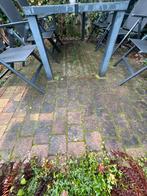 Gratis 15x15 Terrastegels - 8m2, Tuin en Terras, Tuinsets en Loungesets, Ophalen, Gebruikt
