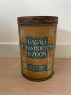 C.J. van Houten & Zoon | Cacao Weesp Holland blik vintage, Ophalen of Verzenden, Gebruikt, Overige, Overige merken
