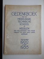 gedenkboek MTS te Heerlen, Boeken, Geschiedenis | Stad en Regio, Gelezen, Ophalen of Verzenden