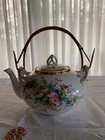 Vintage Franse Porseleinen Theepot, Ophalen of Verzenden