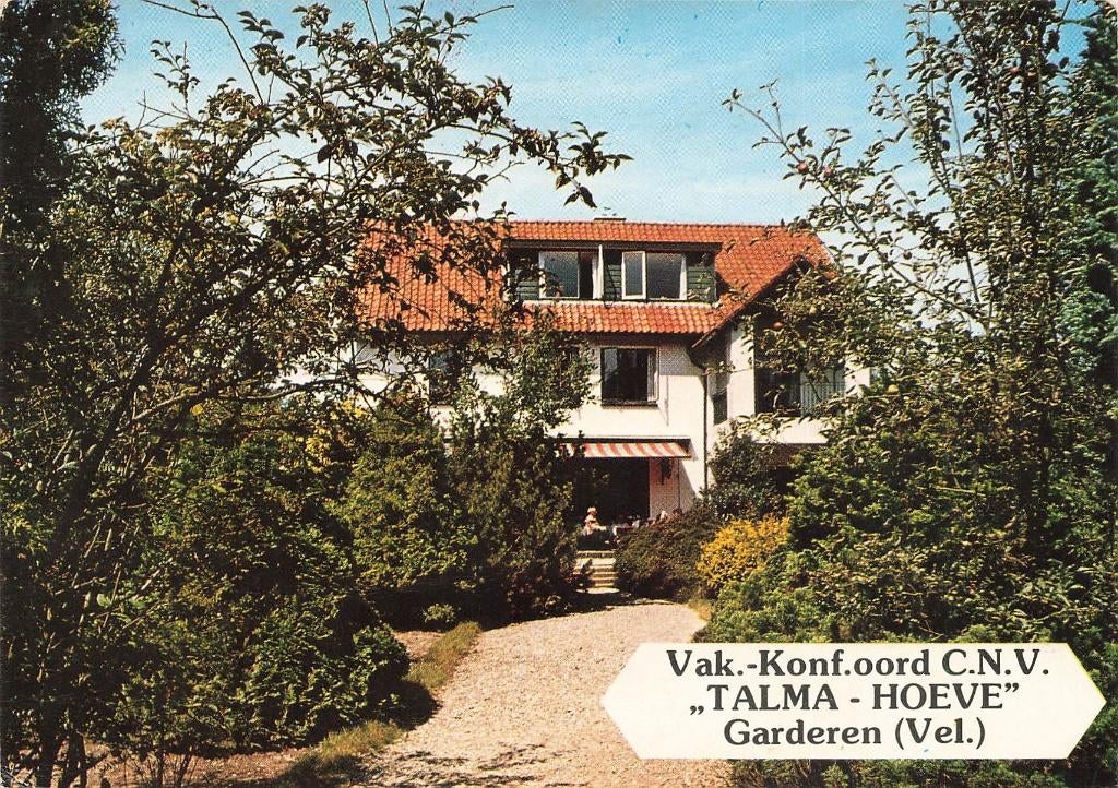 Garderen, Vak.-Konf.oord C.N.V. Talma Hoeve, Ophalen of Verzenden, 1980 tot heden, Gelopen, Gelderland