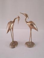 hollywood regency set messing vogels izgst 35 en 33 cm hoog, Antiek en Kunst, Antiek | Koper en Brons, Verzenden, Koper