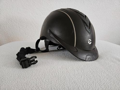Paardrij cap merk Busse donkerbruin, Dieren en Toebehoren, Paardrijkleding, Zo goed als nieuw, Cap, Ophalen of Verzenden