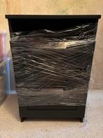 Ikea Brimnes nachtkastje met 2 lades en open vak, Ophalen, Zo goed als nieuw, 45 tot 65 cm, 70 cm of meer