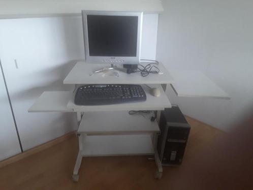 Computer tafel, Huis en Inrichting, Kasten | Computermeubels, Gebruikt, 70 tot 120 cm, 120 tot 170 cm, 40 tot 80 cm, Overige houtsoorten