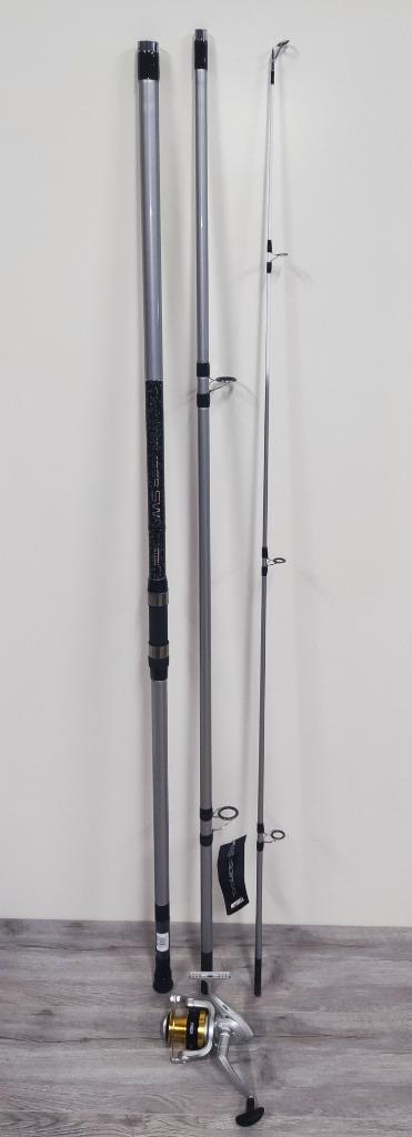 NIEUW Mitchell Salt Surf ComboTanager 4,50 Meter 100-250 Gr, Watersport en Boten, Hengelsport | Roofvissen, Nieuw, Complete set
