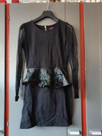 Uniek zwart Motel Rocks jurkje – maat M, Ophalen of Verzenden, Gedragen, Zwart, Boven de knie