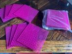 Roze/paarse transparante Lego Duplo grondplaten/bouwplaten, Ophalen of Verzenden, Nieuw, Losse stenen, Lego