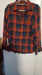 Atlas for men - houthakkersbloes, Kleding | Heren, Ophalen of Verzenden, Overige halswijdtes, Atlas for Men, Gedragen