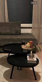 Woood salontafels, Huis en Inrichting, Tafels | Salontafels, Ophalen, Gebruikt, Rond, Minder dan 50 cm