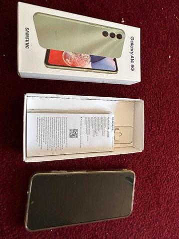 Samsung Galaxy A14 5G mintgroen beschikbaar voor biedingen