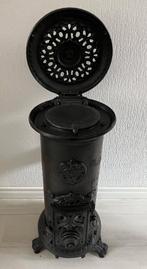 Gietijzeren kachel, Huis en Inrichting, Kachels, Ophalen, Gebruikt, Houtkachel, Vrijstaand