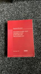 Hoofdlijnen van Nederlands Burgerlijk Procesrecht, Ophalen of Verzenden, Zo goed als nieuw, W. Hugenholtz; W. Heemskerk