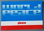 World Peace Please jpk Boomerang Ansichtkaart, Verzenden, 1980 tot heden, Ongelopen, Overige thema's