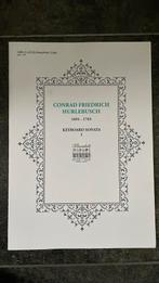 Conrad Friedrich Hurlebusch - sonata, Ophalen of Verzenden, Zo goed als nieuw, Piano, Artiest of Componist