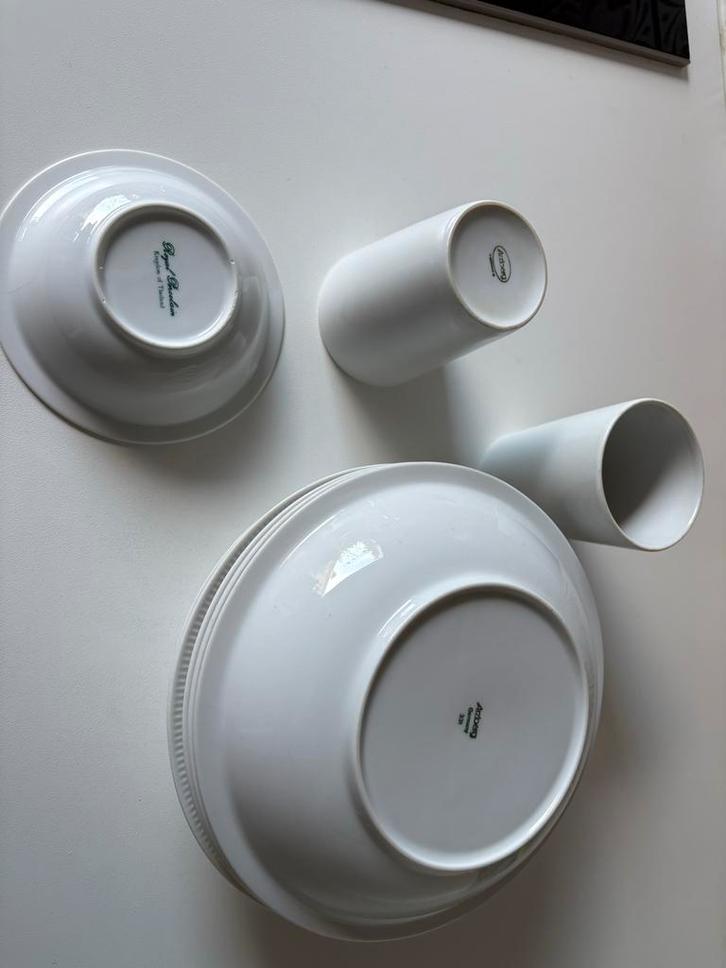 Arzberg / Royal servies - Tijdloos Design, Huis en Inrichting, Keuken | Servies, Gebruikt, Compleet servies, Effen, Porselein