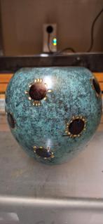 Art Deco Ikora vaas van Paul Haustein voor WMF, 1930, Ophalen of Verzenden, Metaal of Blik