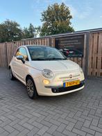 Fiat 500 C  0.9 TwinAir Lounge 2013 Wit, Auto's, Fiat, Cabriolet, Wit, Origineel Nederlands, Bedrijf