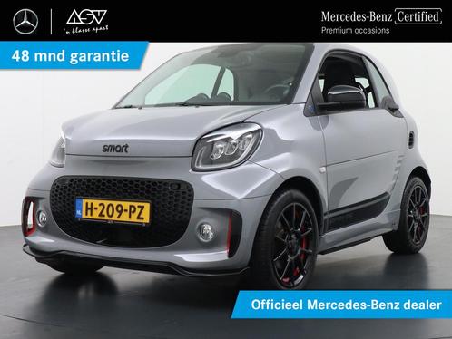 smart fortwo EQ BRABUS Edition One 18 kWh | Panorama Dak | J, Auto's, Smart, Bedrijf, Te koop, ForTwo, ABS, Achteruitrijcamera