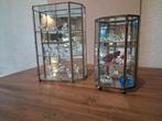 Kleine Vitrinekastjes met Swarovski beeldjes, Huis en Inrichting, Kasten | Vitrinekasten, Minder dan 50 cm, Vintage, Ophalen of Verzenden