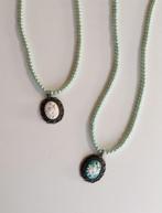 Parelketting met camee hanger, Overige kleuren, Nieuw, Ophalen of Verzenden, Overige materialen