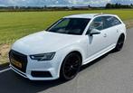 Audi A4 Avant Black Edition S-line, Auto's, Audi, 74 €/maand, A4, Wit, Leder