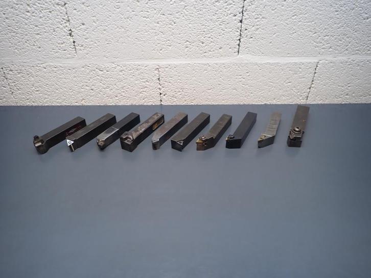 25mm Draaibank beitels 10x / Seco / Sandvik Coromant / Widia, Doe-het-zelf en Verbouw, Draaibanken, Gebruikt, Onderdeel, Ophalen of Verzenden