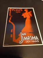 Kaart  Jan Jaarsma Den Haag Cyclus 1935, Verzenden, 1920 tot 1940, Ongelopen, Zuid-Holland