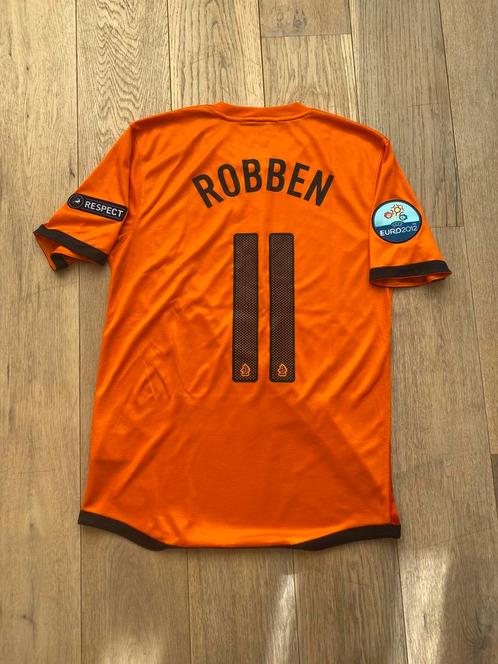 Nederland Thuisshirt 2012 – Robben #11 – Maat S – Authentiek, Sport en Fitness, Voetbal, Zo goed als nieuw, Shirt, Ophalen of Verzenden