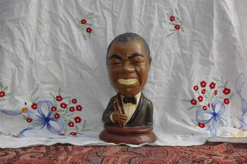 Louis armstrong / mijnwerker beeldjes beschikbaar voor biedingen