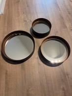 3 Ronde Kave Home Wilton Spiegels, Minder dan 50 cm, Rond, Ophalen of Verzenden, Zo goed als nieuw
