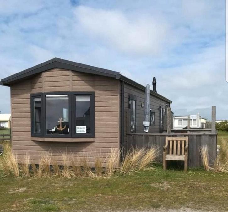 Ameland te huur modern 5 persoons Chalet de Jutter, Vakantie, Campings
