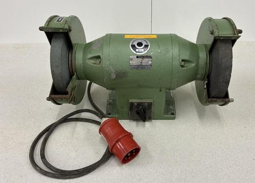 Zware 380 volt Haffner slijpsteen geschikt voor hardmetaal, Doe-het-zelf en Verbouw, Gereedschap | Slijpmachines, Gebruikt, Werkbankslijpmachine