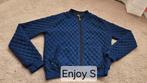 Vest, Blauw, Enjoy, Ophalen of Verzenden, Maat 36 (S)
