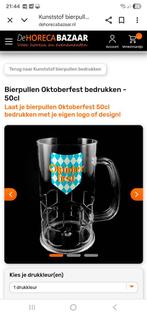 Kunststof bierpullen Oktoberfest - 50cl, Verzamelen, Ophalen, Zo goed als nieuw, Overige typen