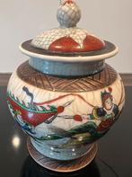 Antieke Chinese Nankin Qing dynastie gemberpot. Gemerkt!, Antiek en Kunst, Ophalen of Verzenden