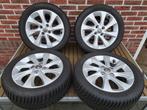 4x100 Opel LMV met winterbanden., Ophalen, Gebruikt, 15 inch, Banden en Velgen