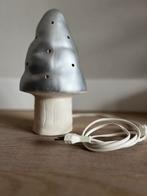 Heico paddenstoel lamp / Mushroom / Zilver / Z.G.A.N., Ophalen, Zo goed als nieuw, Lamp