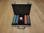 Poker Chips Set in Koffer, Vijf spelers of meer, Ophalen of Verzenden, Zo goed als nieuw