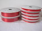 Mooi rood satijn lint nieuw., Hobby en Vrije tijd, Naaien en Fournituren, Ophalen of Verzenden, Nieuw, Lint, Band of Elastiek