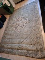 BY-BOO Vloerkleed 160x230 cm - Groen met Print, 150 tot 200 cm, Vintage, 200 cm of meer, Ophalen of Verzenden