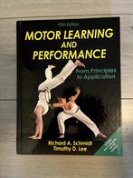 Motor learning and performance - 5e druk, Zo goed als nieuw, Beta, Richard A. Schmidt, HBO
