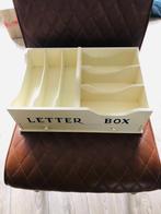 Brievenbak / Letter box / bureau organizer, Ophalen of Verzenden, Gebruikt