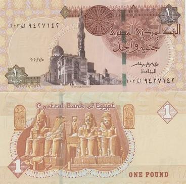 EGYPTE 2020 1 pound #71g UNC, Postzegels en Munten, Bankbiljetten | Afrika, Los biljet, Egypte, Verzenden