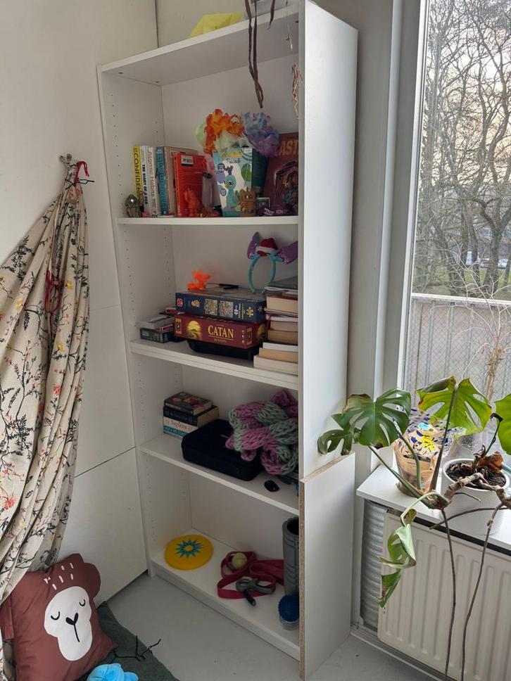 Witte IKEA Billy Boekenkast - Zo Goed Als Nieuw!, Huis en Inrichting, Kasten | Boekenkasten, Zo goed als nieuw, 50 tot 100 cm