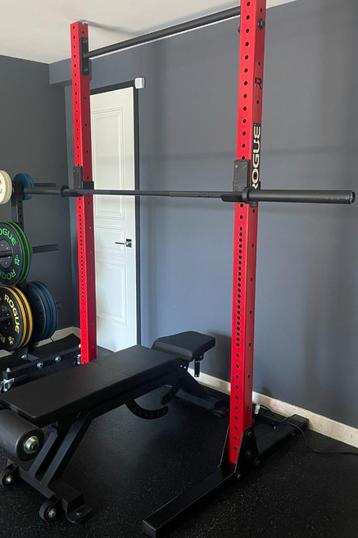 Rogue SML-2 Rack / 140kg bumper / Ohio Bar beschikbaar voor biedingen